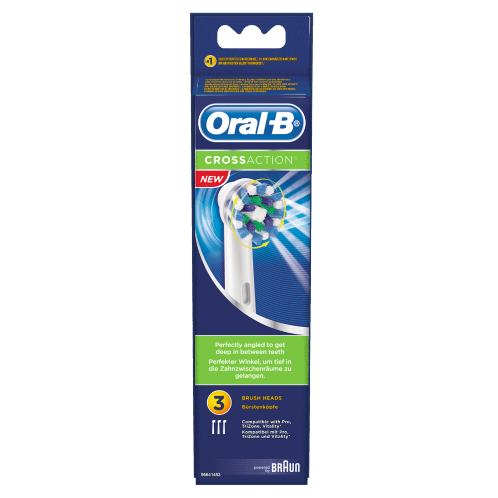 Bild: Oral-B CrossAction Aufsteckbürsten 