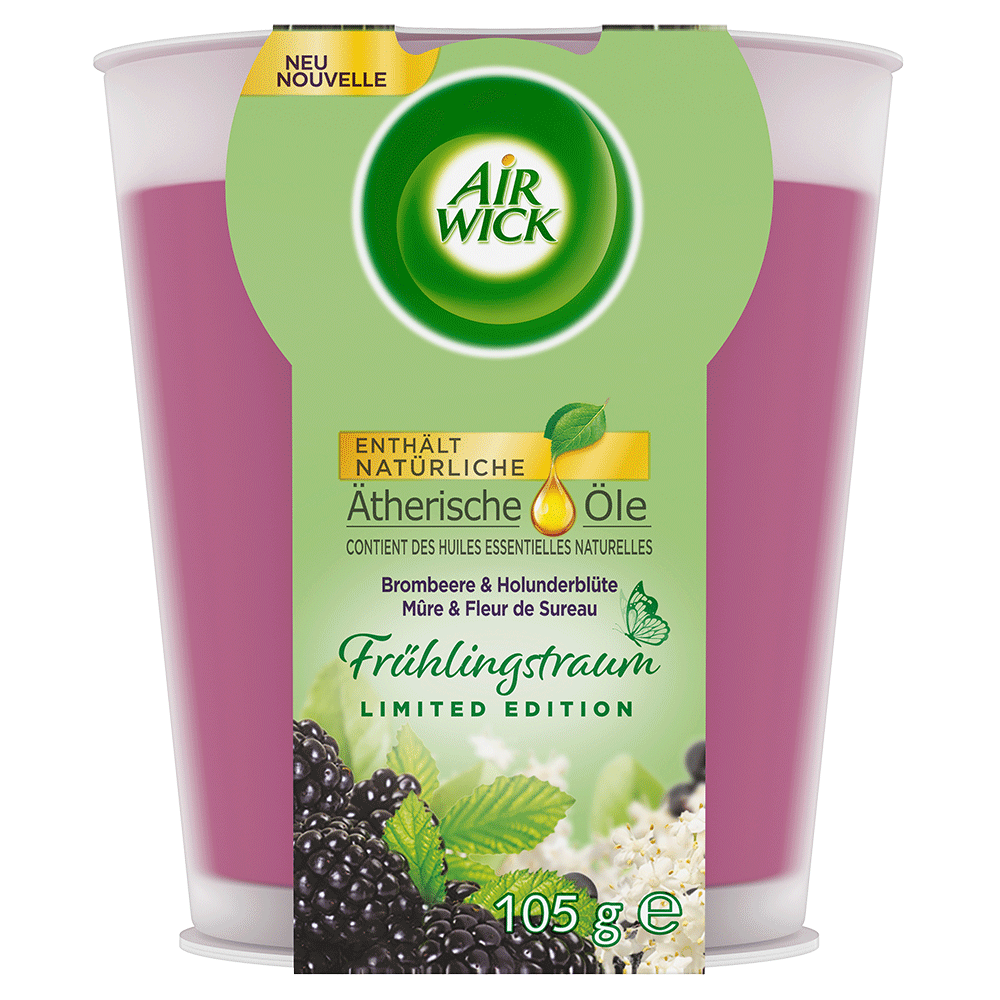 Bild: AIRWICK Duftkerze Brombeere Limited Edition 