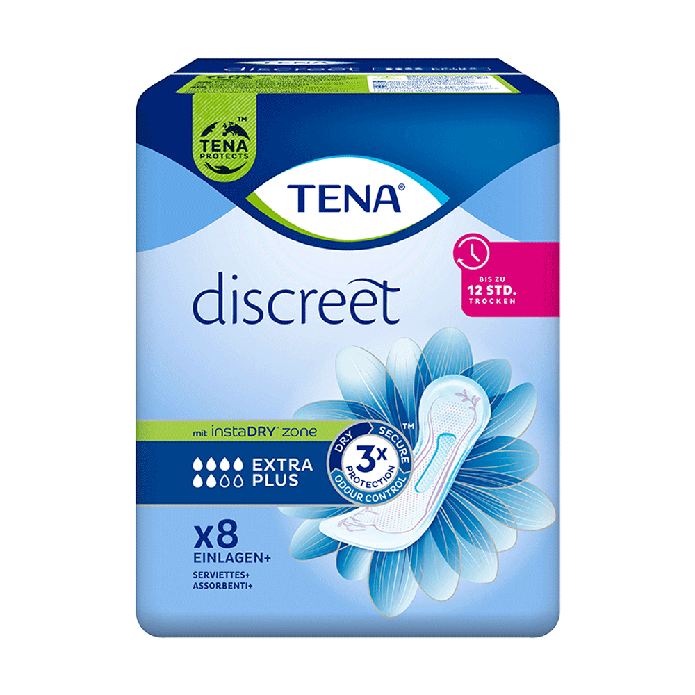 Bild: TENA Discreet Einlagen Extra Plus 