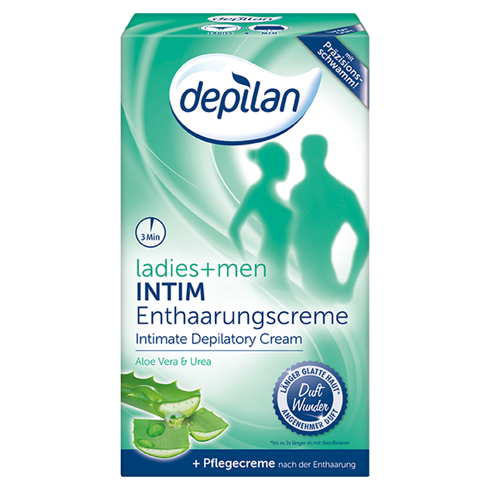 Bild: depilan ladies+men Intim Enthaarungscreme 