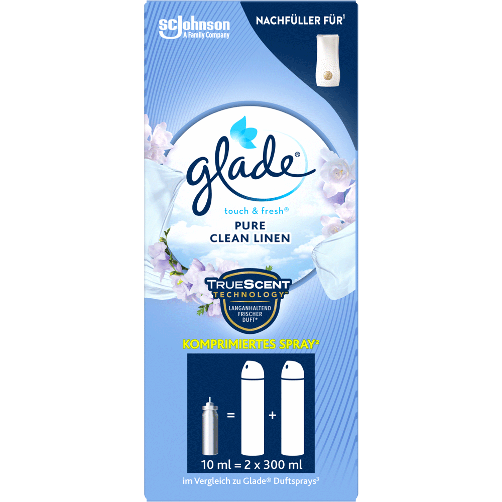 Bild: Glade Touch & Fresh Pure Clean Linen Nachfüllung 