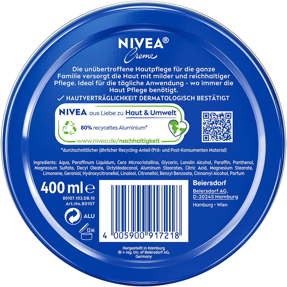 Bild: NIVEA Creme 400ml