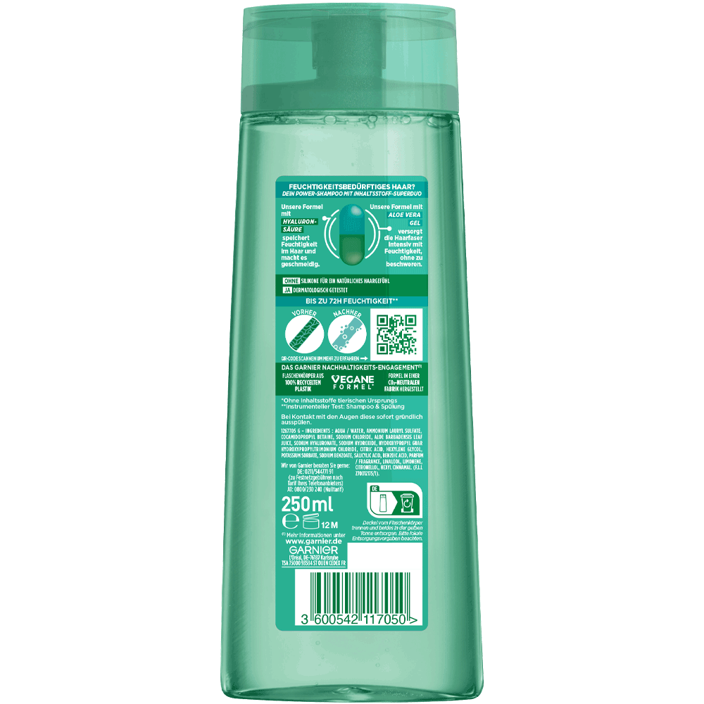 Bild: GARNIER FRUCTIS Hydra Aloe kräftigendes Shampoo 