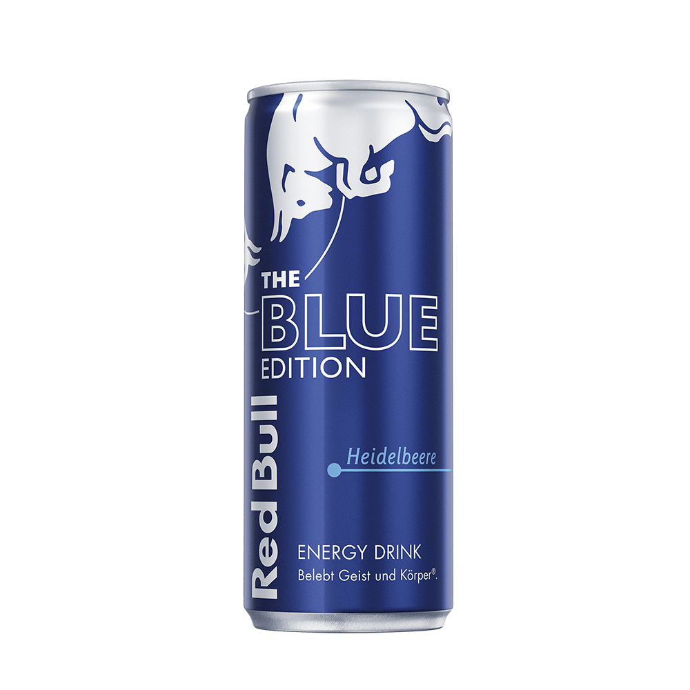 Bild: Red Bull Energy Drink Blue Edition Heidelbeere 