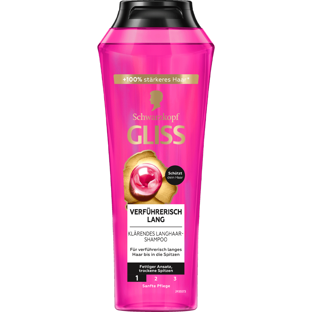 Bild: Schwarzkopf GLISS Verführerisch Lang Shampoo 