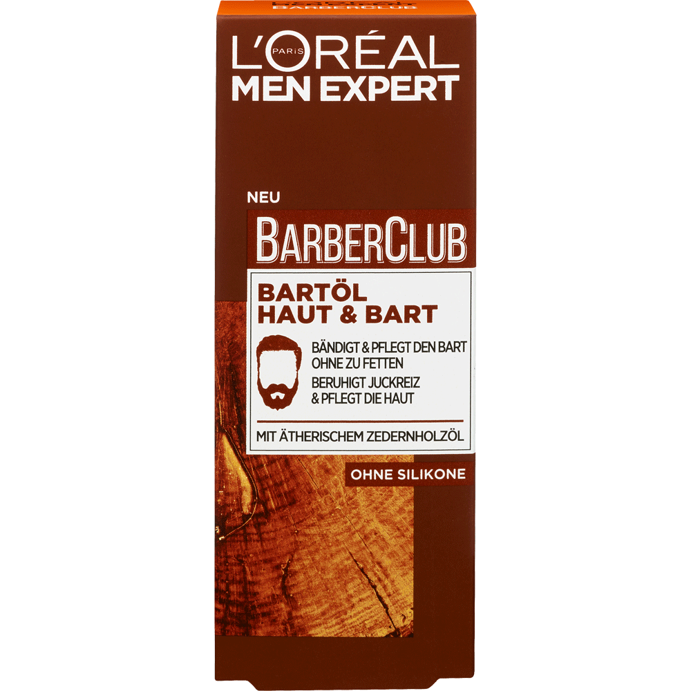 Bild: L'ORÉAL PARIS MEN EXPERT Barber Club Bartöl 