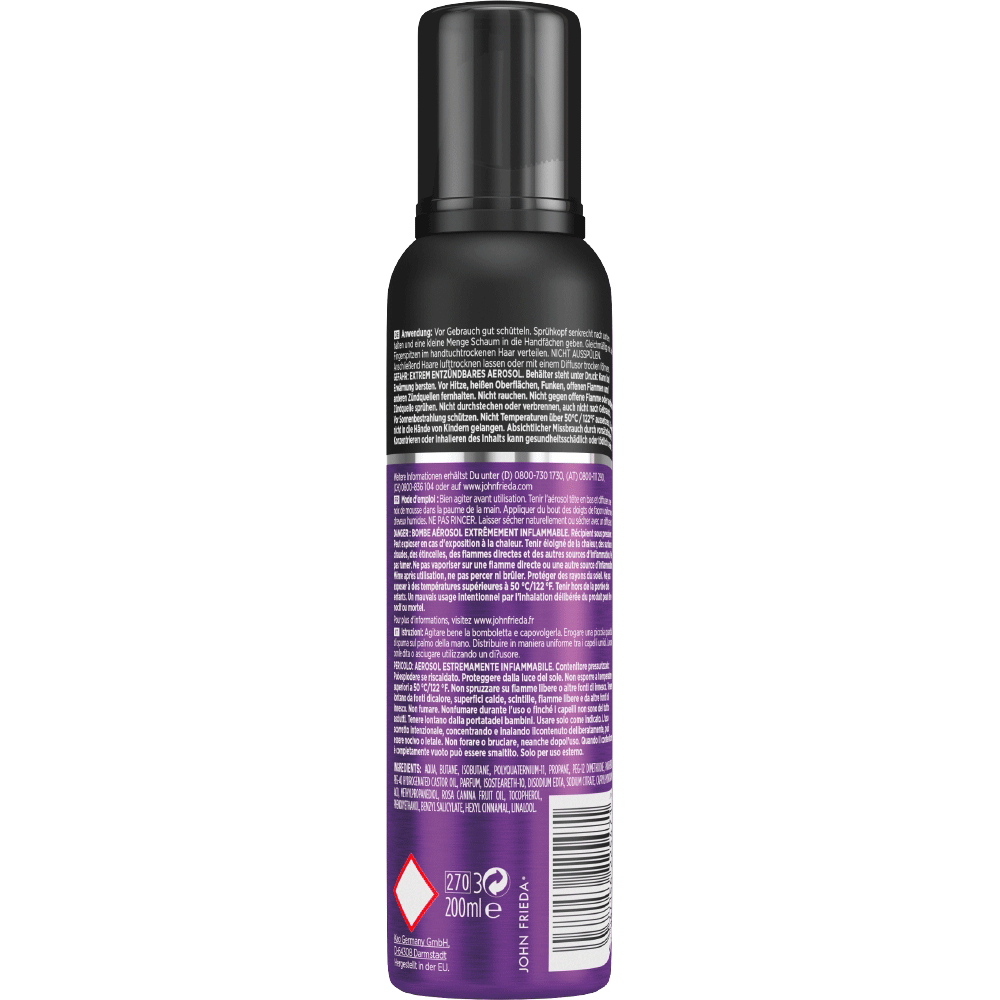 Bild: JOHN FRIEDA FRIZZ EASE Traumlocken Mousse 