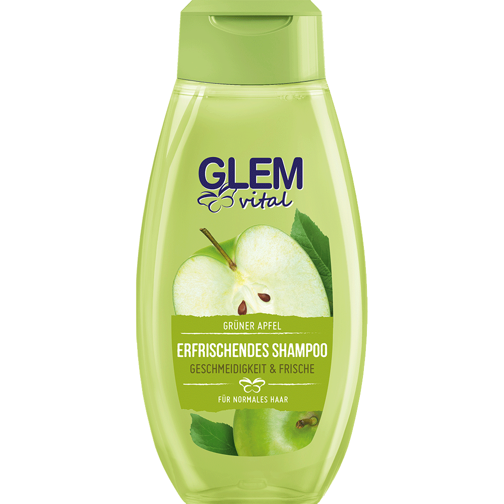 Bild: GlemVital Shampoo Grüner Apfel 