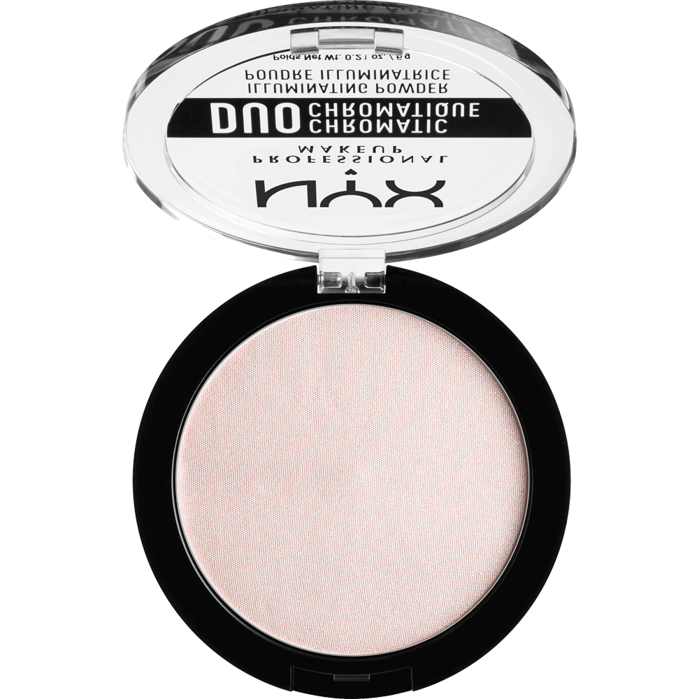 Bild: NYX Professional Make-up Duo Chromatic Illuminating Powder snow rose