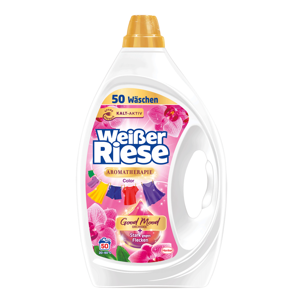 Bild: Weißer Riese Color Aromatherapie Orchidee & Macadamiaöl Gel 