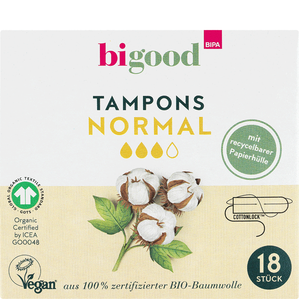 Bild: bi good Tampons Normal 