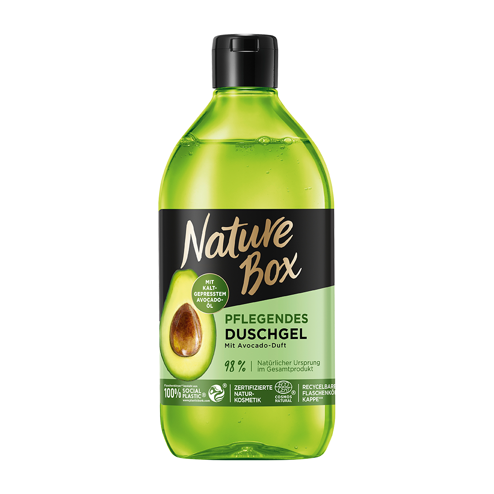 Bild: Nature Box Duschgel Avocado 