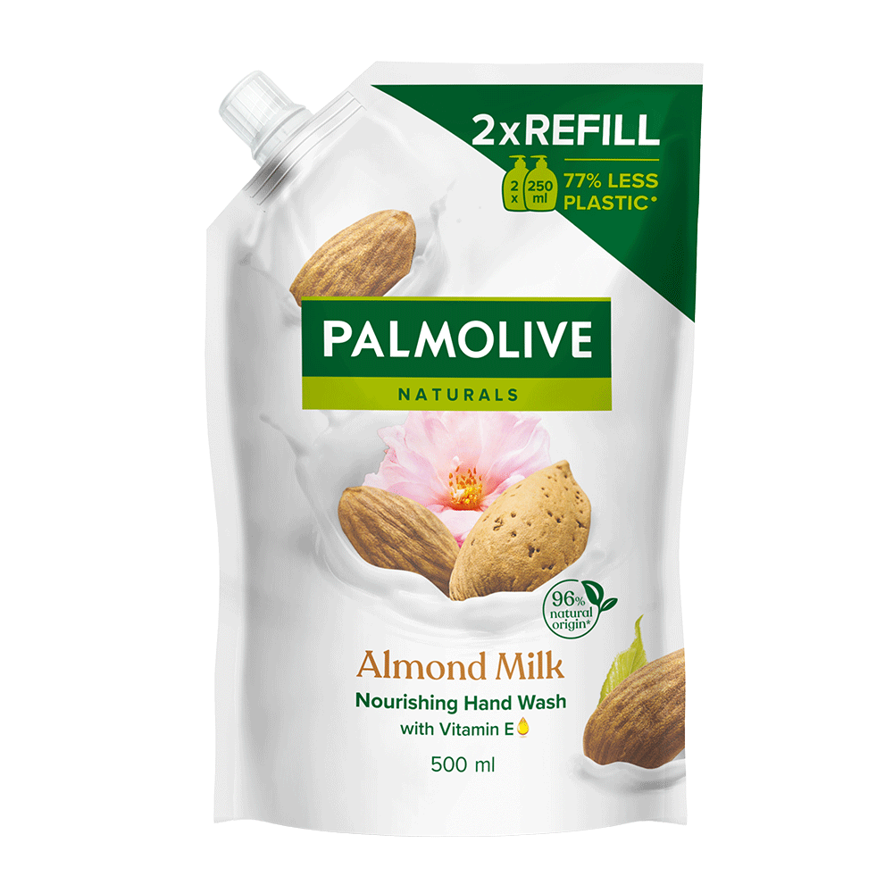 Bild: Palmolive Naturals Flüssigseife Mandelmilch Nachfüllung 