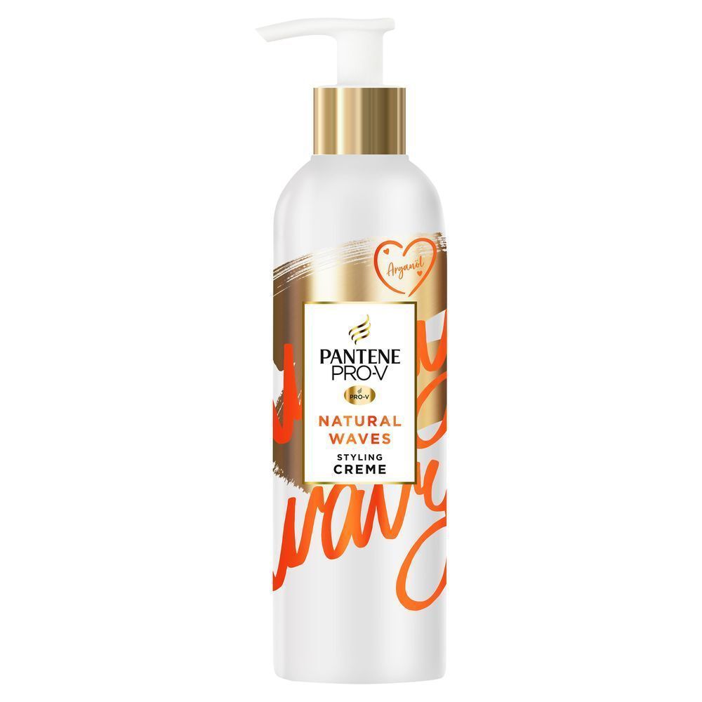 Bild: PANTENE PRO-V Pro-V Natural Waves Nährende Styling Haar Creme Mit Arganöl 