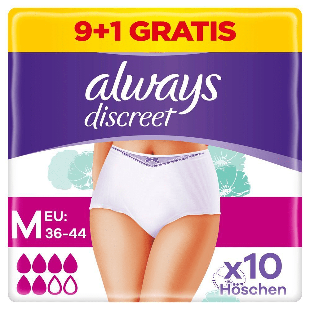 Bild: always Discreet Inkontinenz Höschen Größe M 