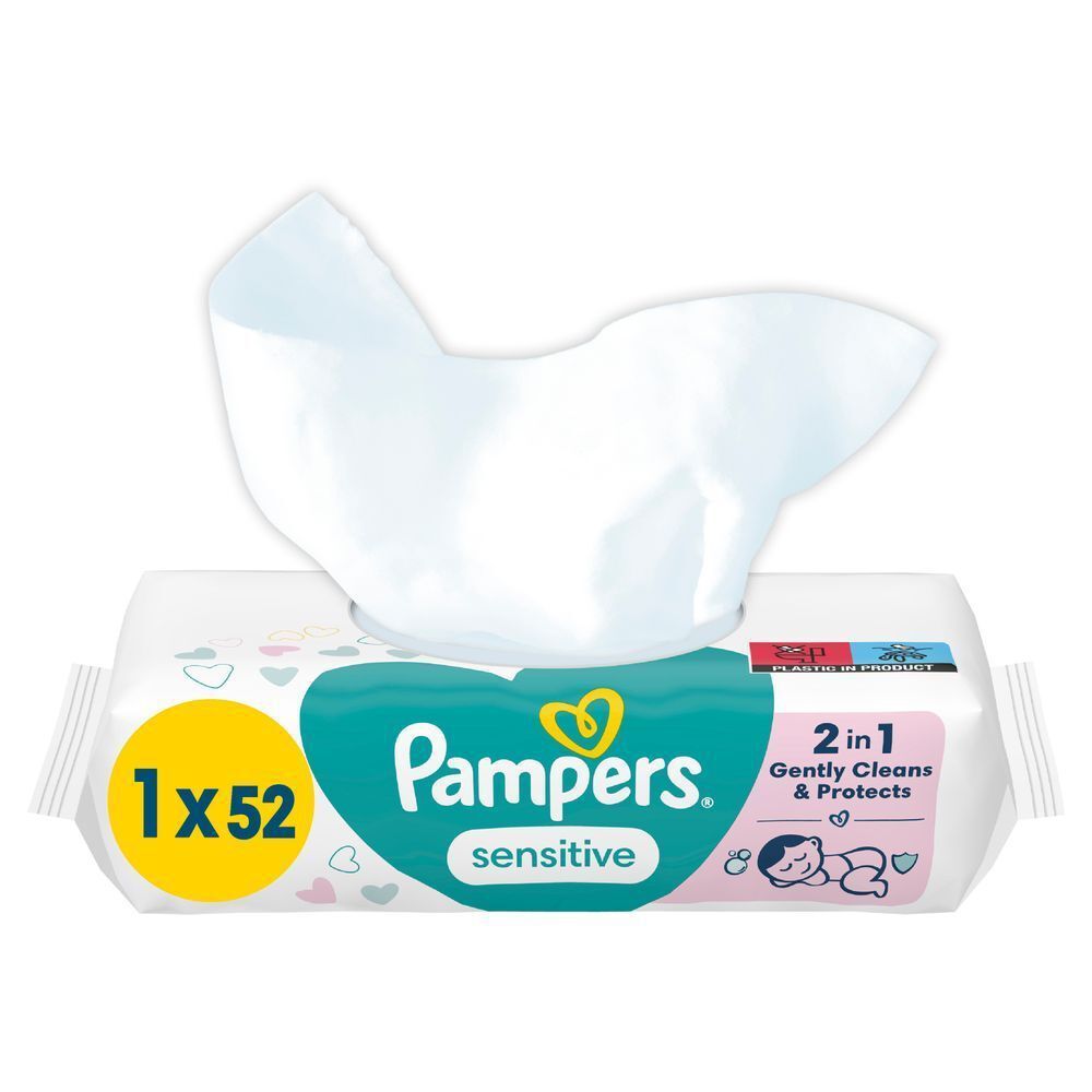 Bild: Pampers Sensitive Feuchttücher 1X52 