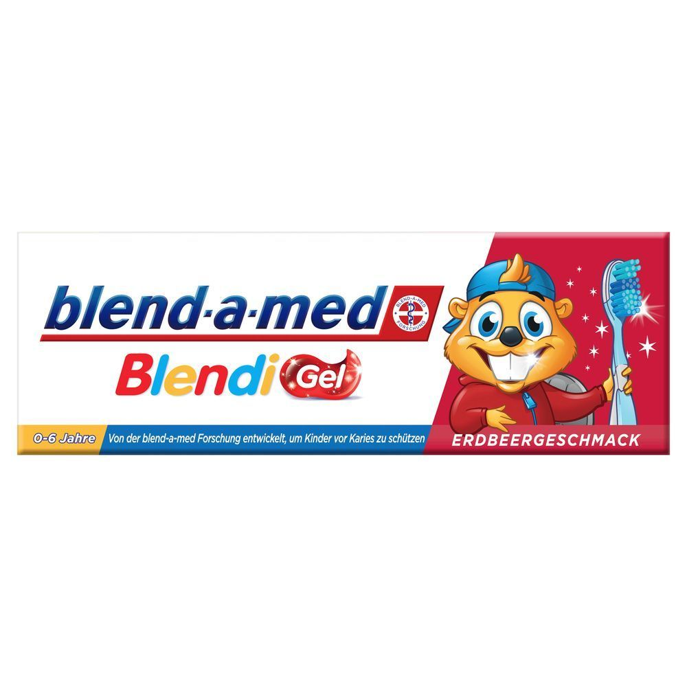 Bild: blend-a-med Blendi Gel Kinder-Zahnpasta 