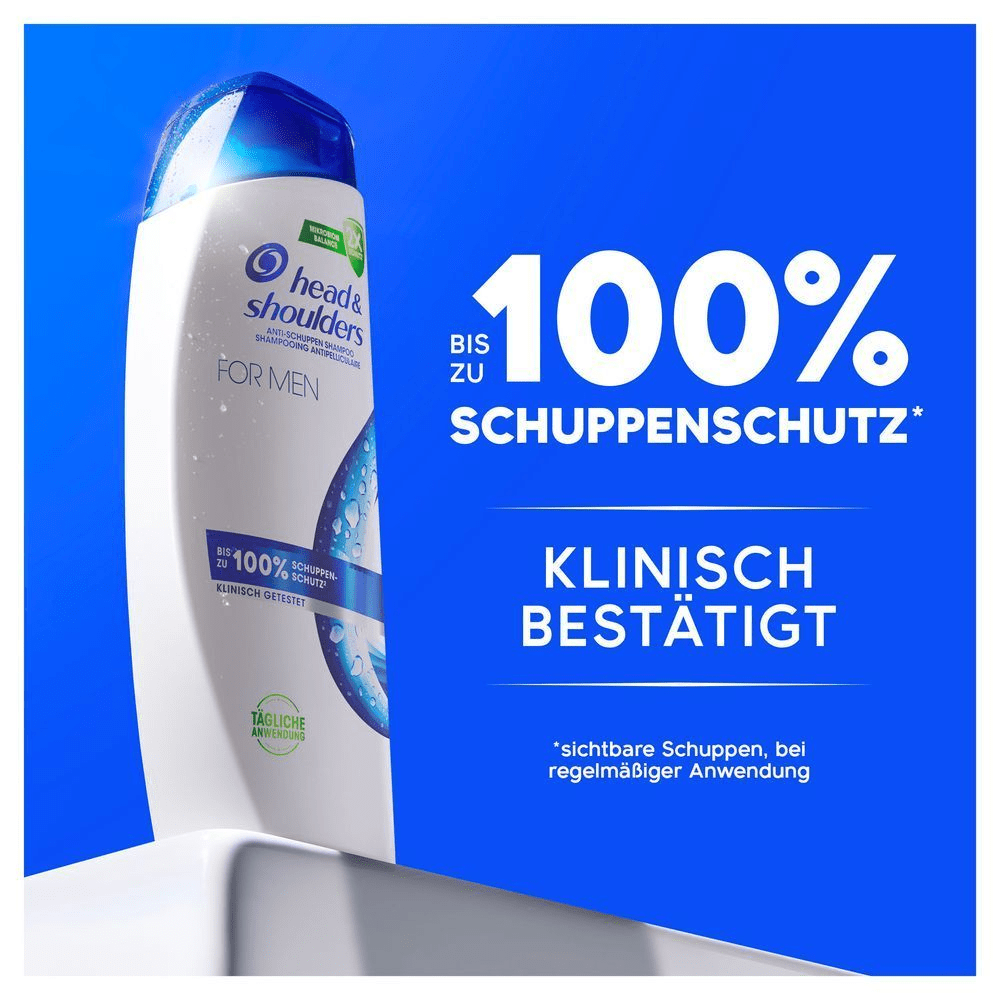 Bild: head & shoulders For Men Anti-Schuppen-Shampoo 