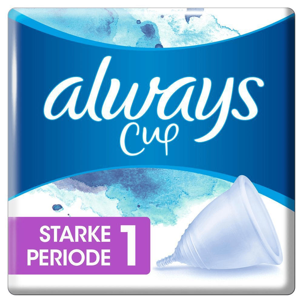 Bild: always Menstruationstasse für starke Periode 