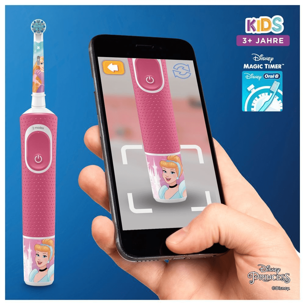 Bild: Oral-B Kids Prinzessin Elektrische Kinderzahnbürste 