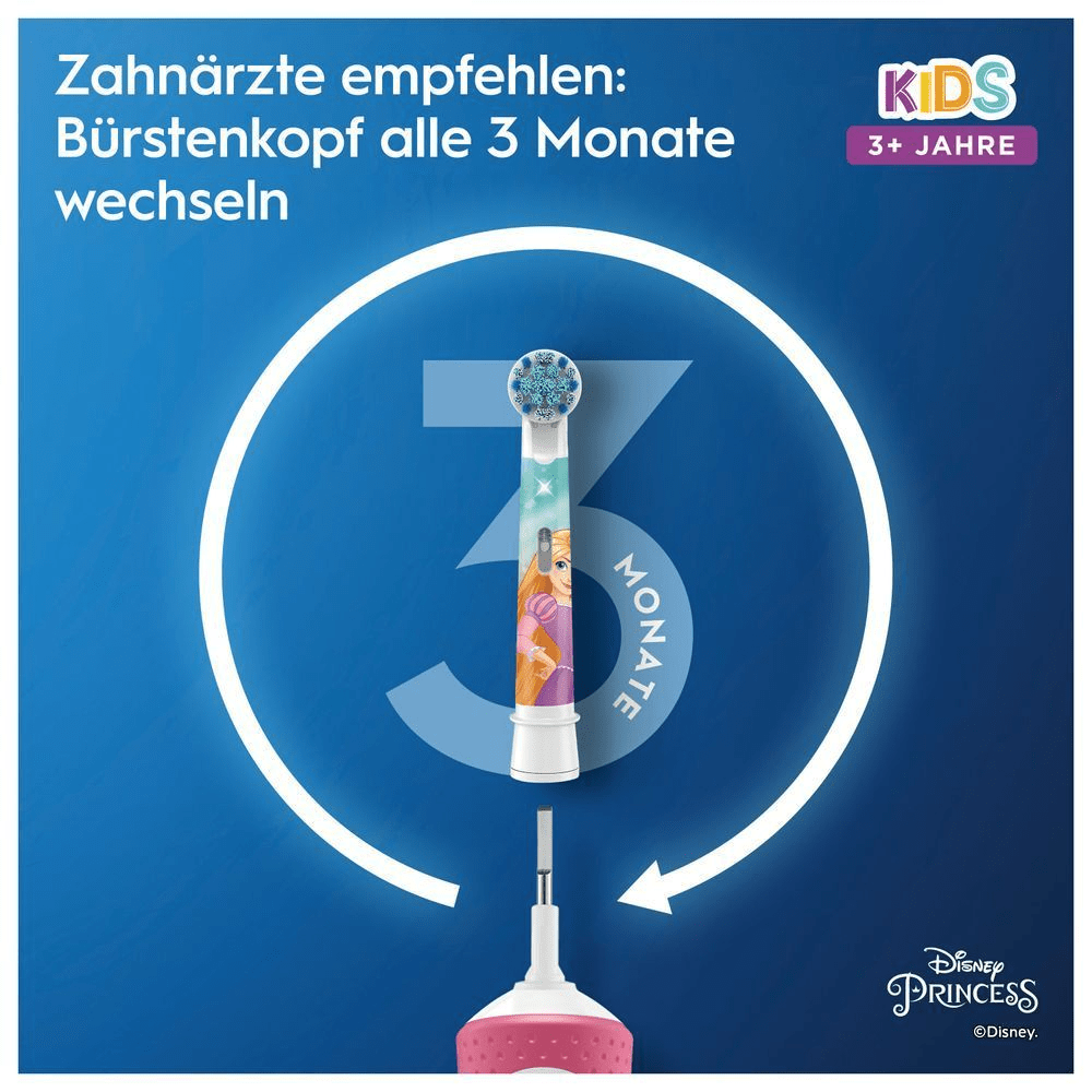 Bild: Oral-B Kids Prinzessin Elektrische Kinderzahnbürste 