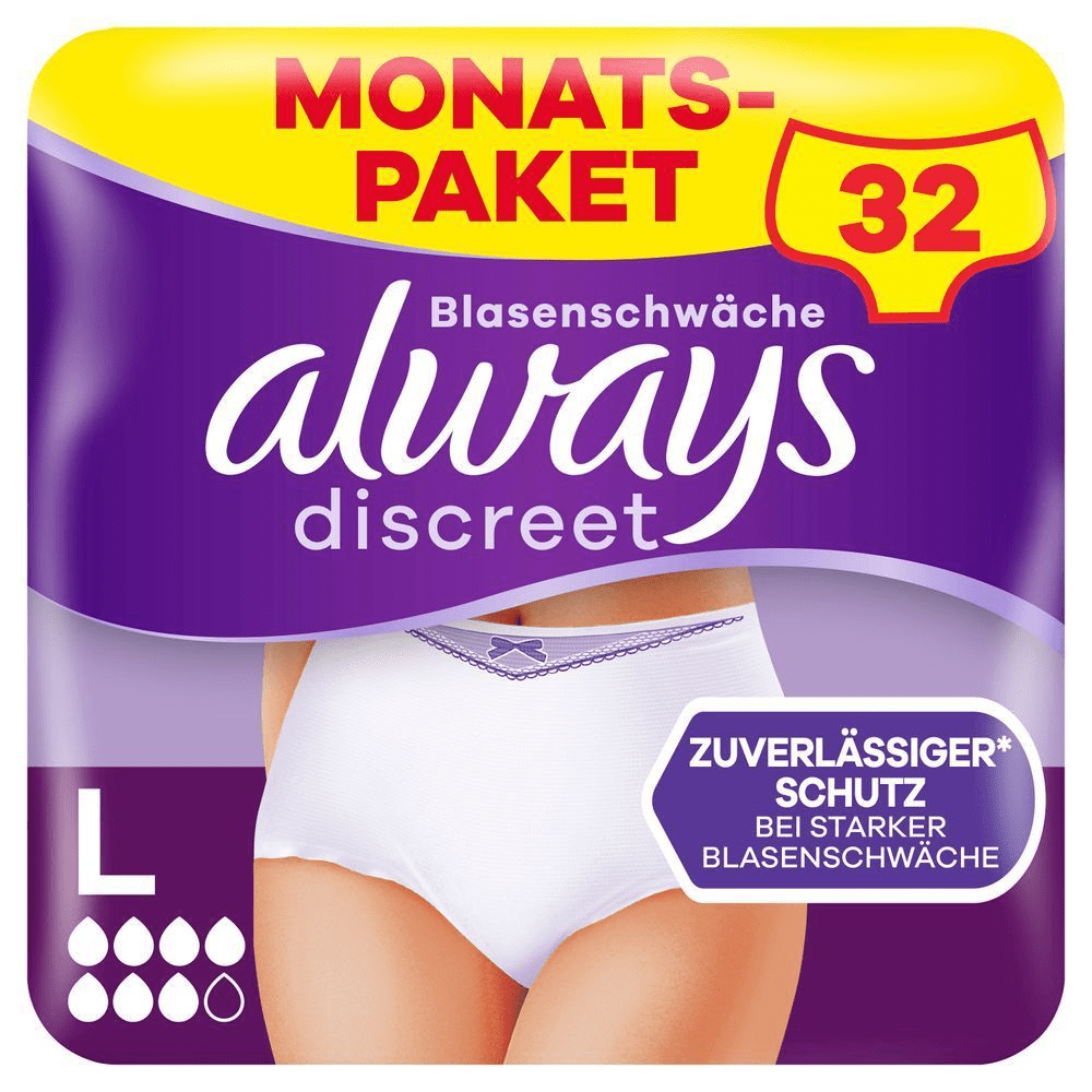 Bild: always Discreet Inkontinenz-Höschen 