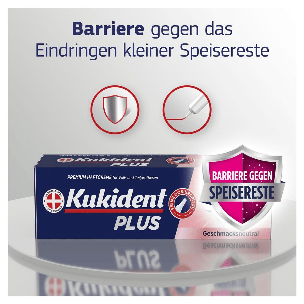 Bild: Kukident Plus Premium Haftcreme 