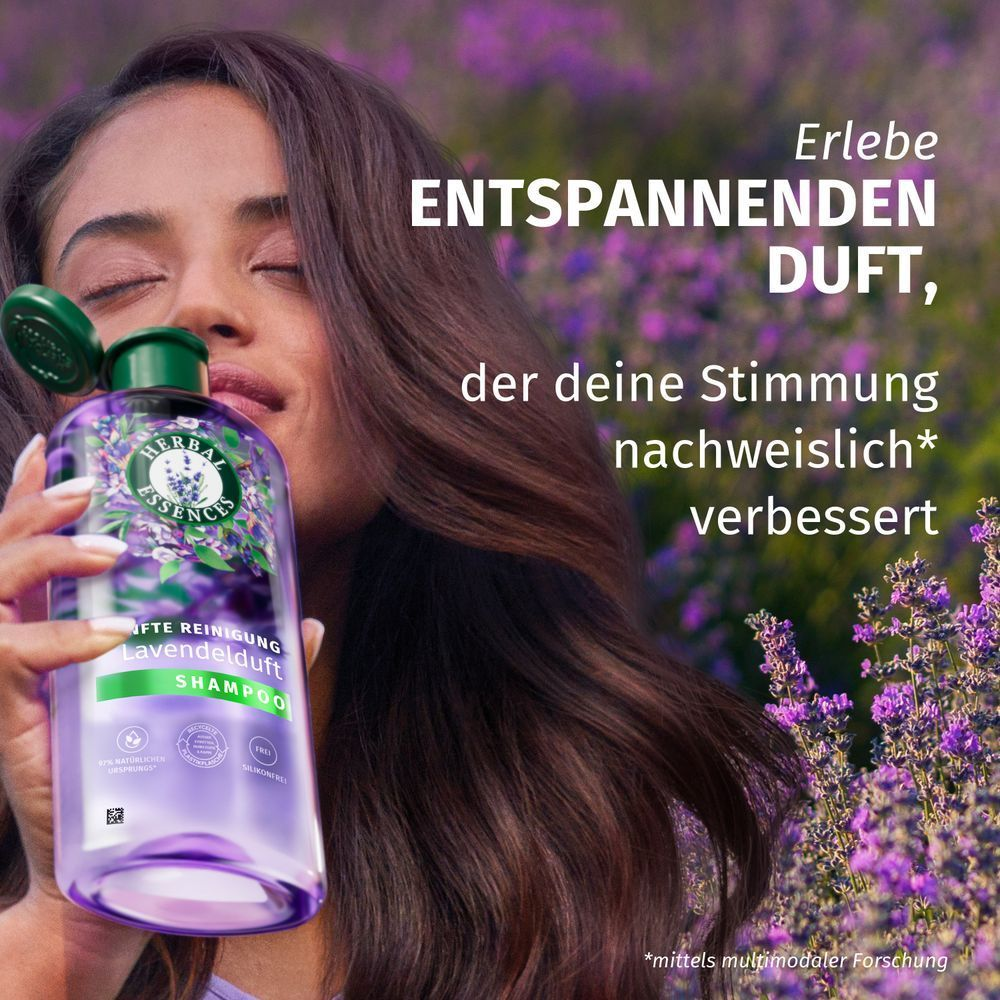 Bild: Herbal essences Sanfte Reinigung Shampoo mit Lavendelduft 