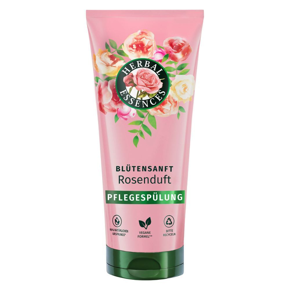 Bild: Herbal essences Blütensanft Pflegespülung mit Rosenduft 