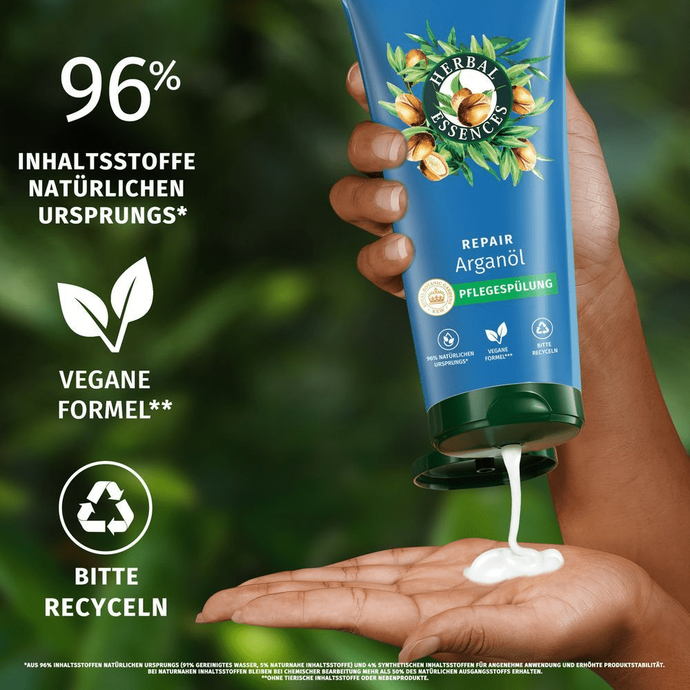 Bild: Herbal essences Repair Pflegespülung mit Arganöl 