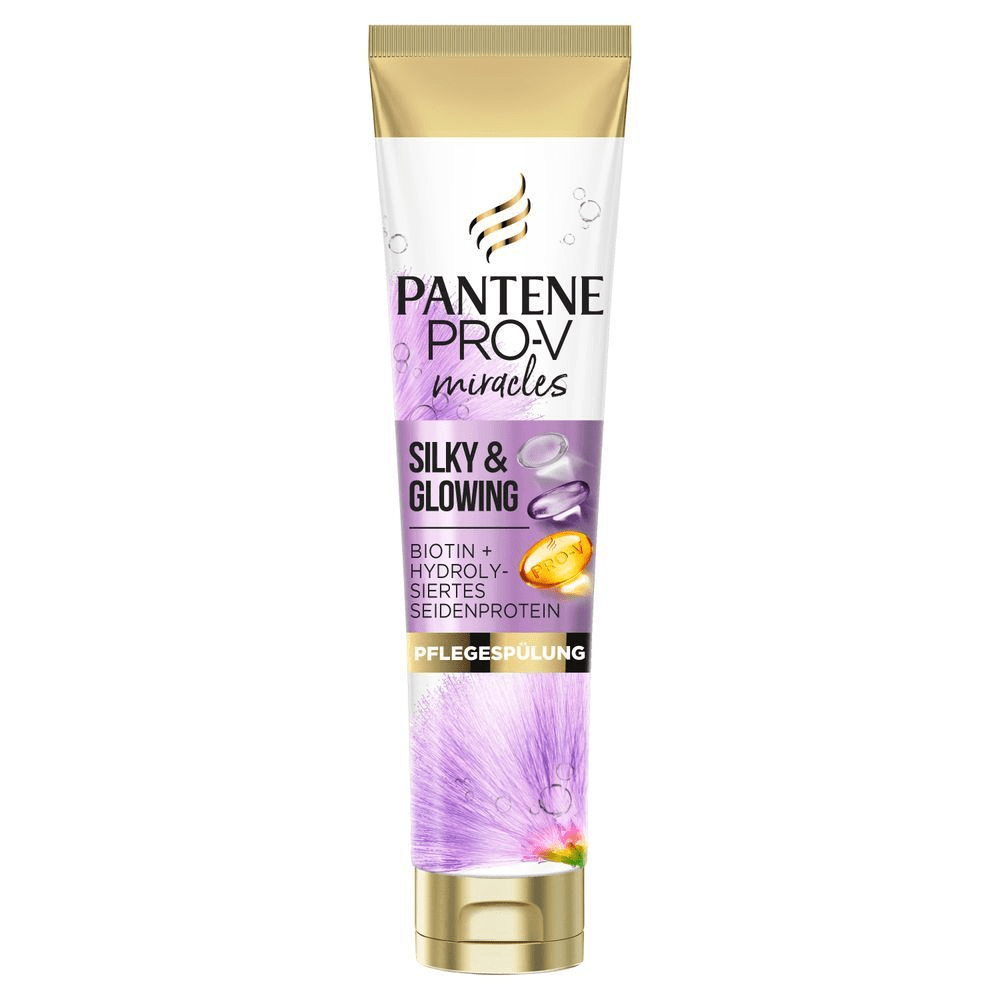 Bild: PANTENE PRO-V Pro-V Silky & Glowing Pflegespülung 