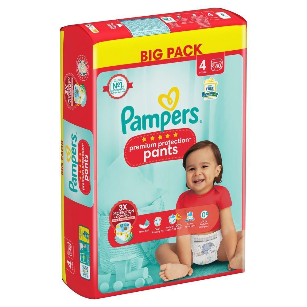 Bild: Pampers Premium Protection Pants Größe 4, BIG PACK 