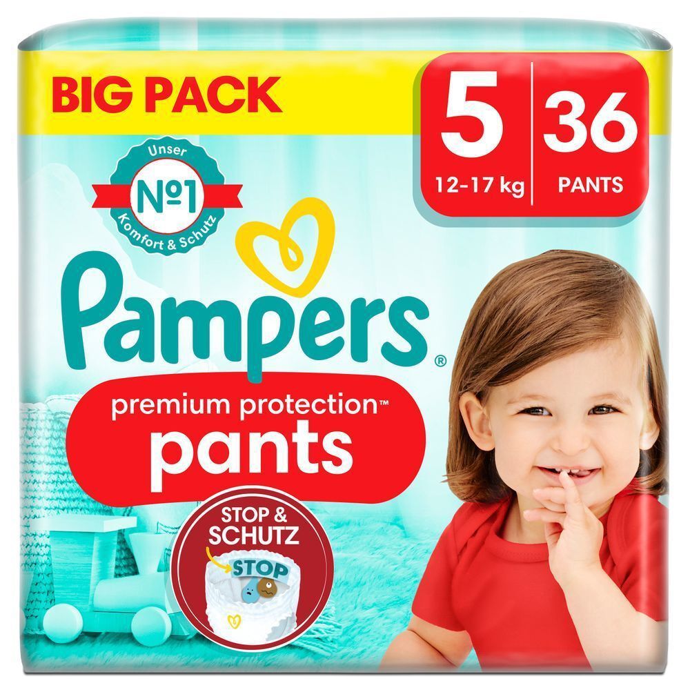 Bild: Pampers Premium Protection Pants Größe 5, BIG PACK 