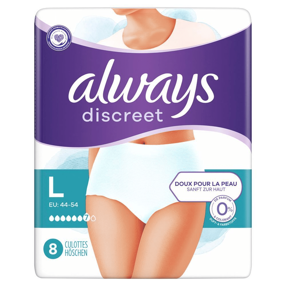 Bild: always Discreet Inkontinenz Pants Plus L 