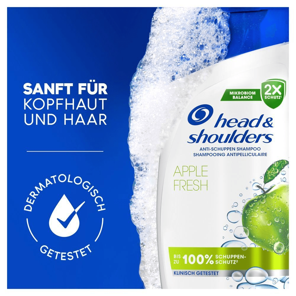 Bild: head & shoulders Apple Fresh Anti-Schuppen-Shampoo 