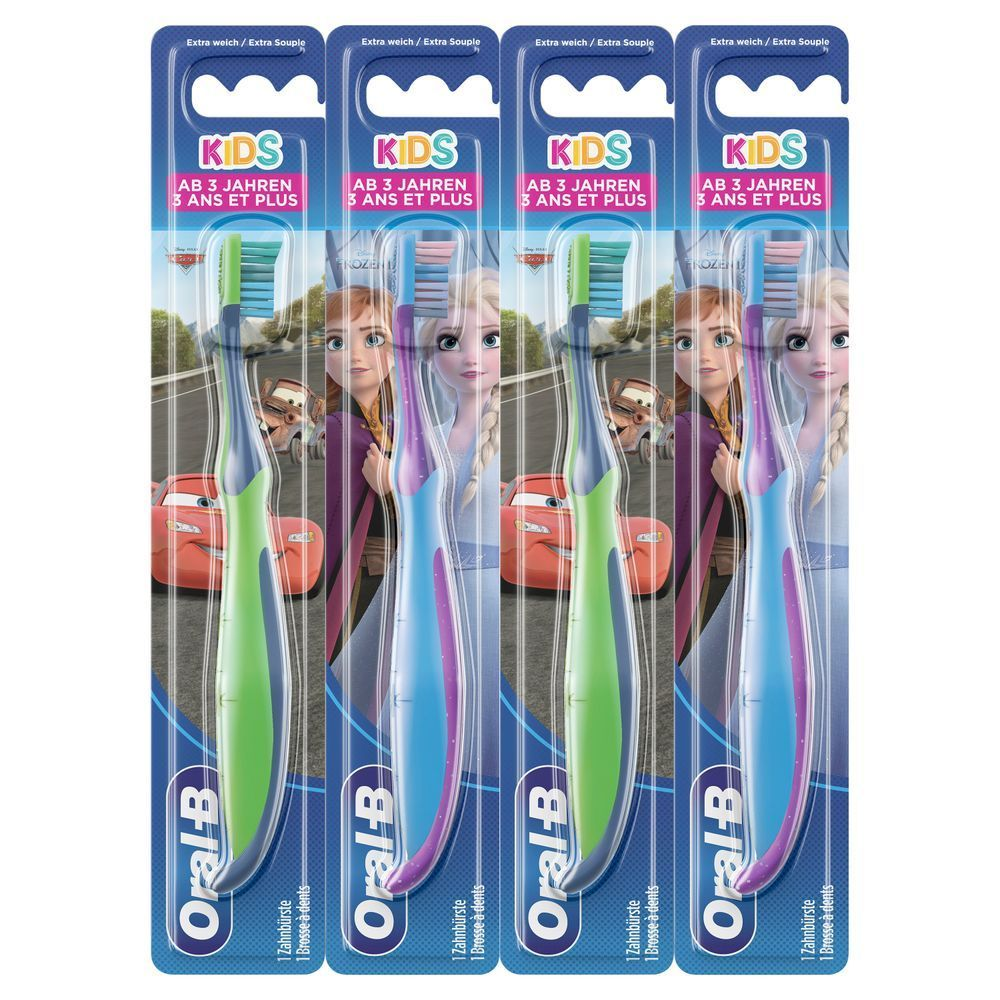 Bild: Oral-B Kids Frozen/Cars Elektrische Kinderzahnbürste 