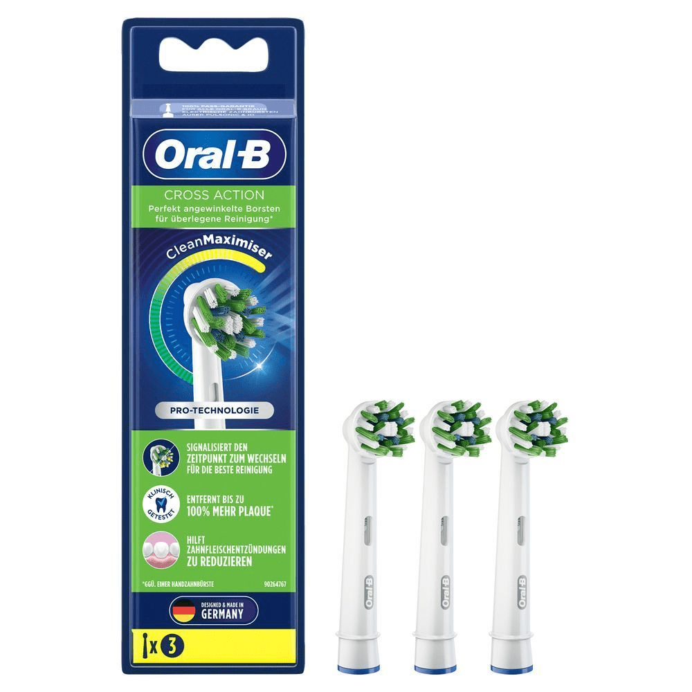 Bild: Oral-B CrossAction Aufsteckbürsten 