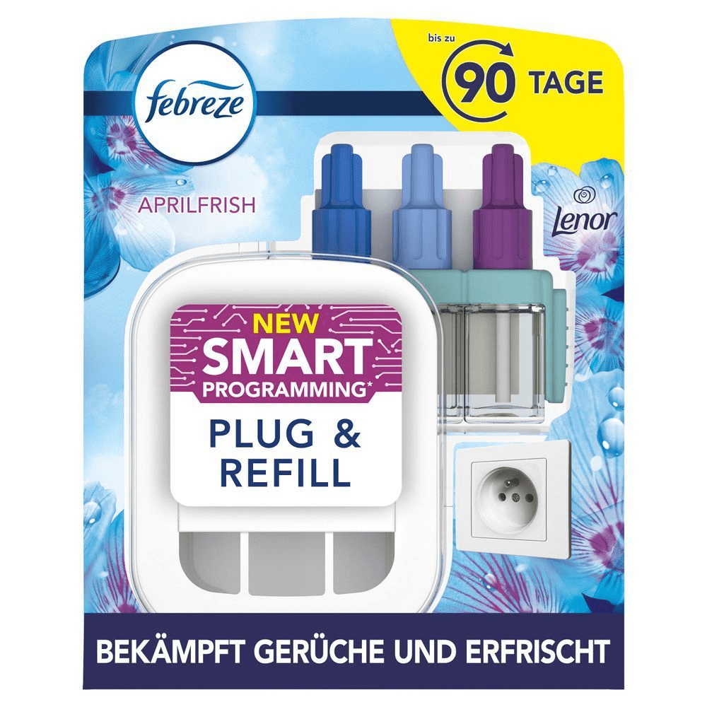 Bild: Febreze 3Volution Duftstecker Lenor Aprilfrisch Lufterfrischer 