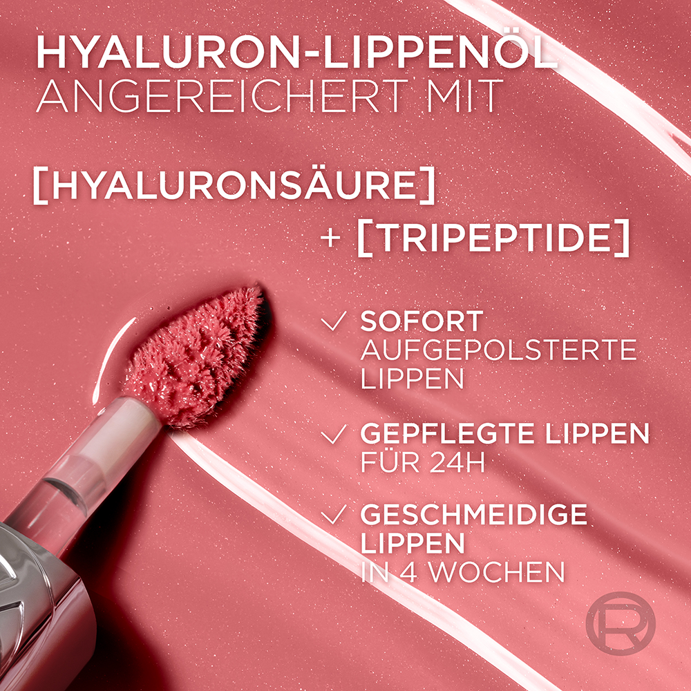 Bild: L'ORÉAL PARIS Plump Ambition Hyaluron Lip Oil Cristal Clear