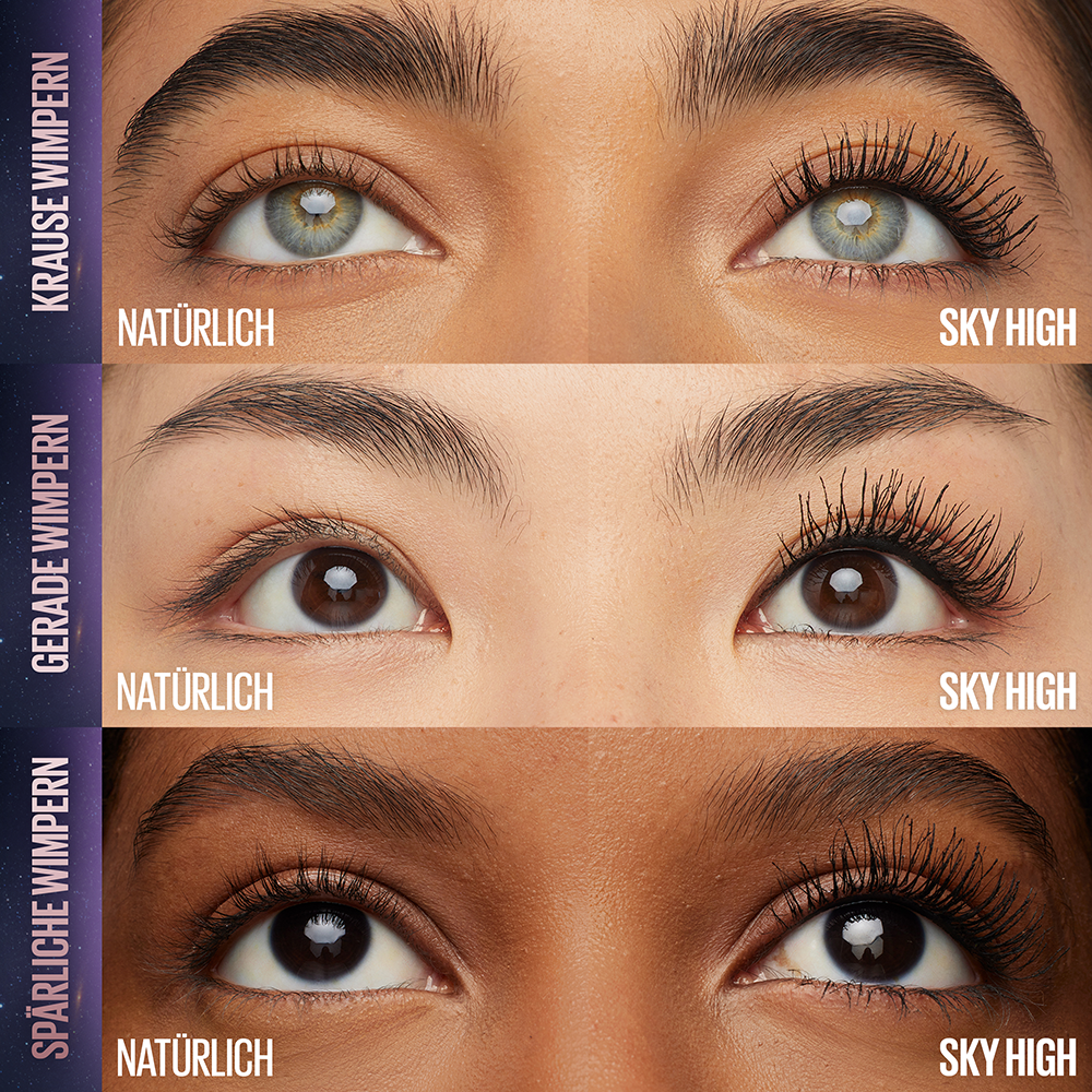 Bild: MAYBELLINE Lash Sensational Sky High Mascara Plum Twilight