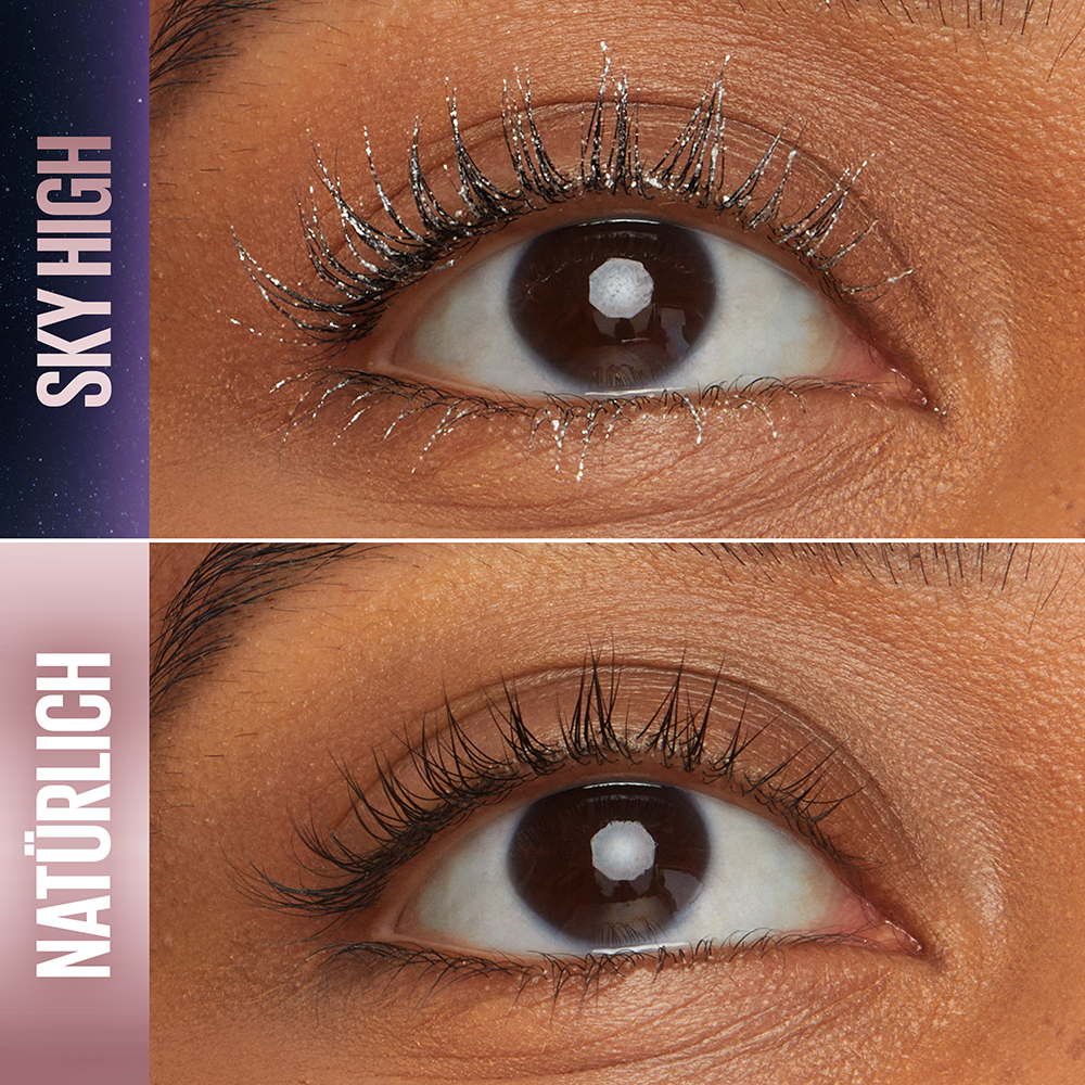 Bild: MAYBELLINE Lash Sensational Sky High Mascara space diamond