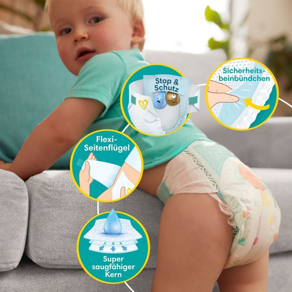 Bild: Pampers Baby-Dry Größe 5, XXL PACK 