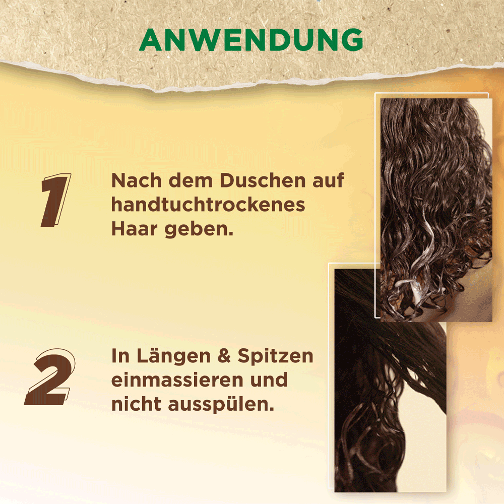 Bild: GARNIER Leave in Spülung Honig