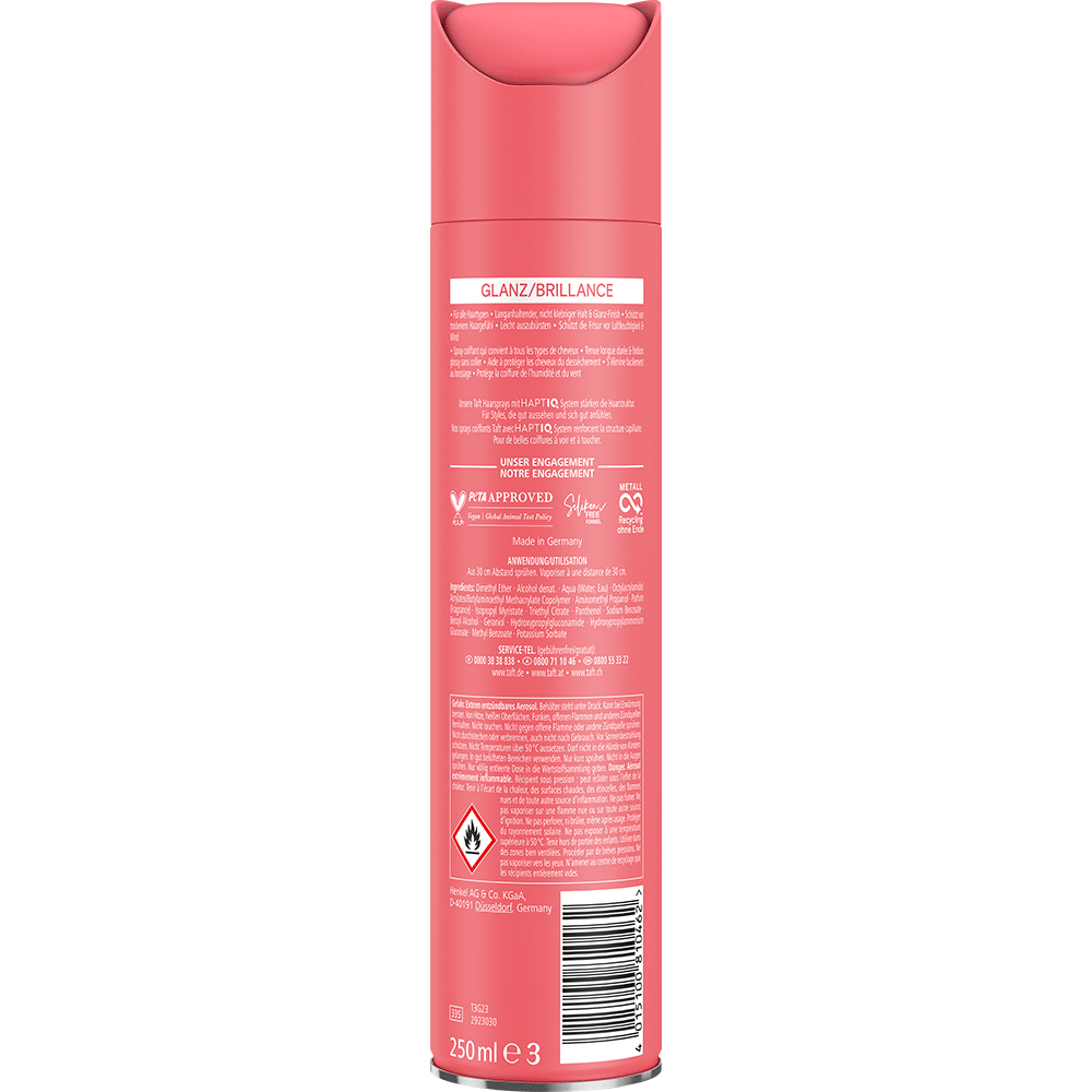 Bild: Schwarzkopf taft Haarspray Glanz