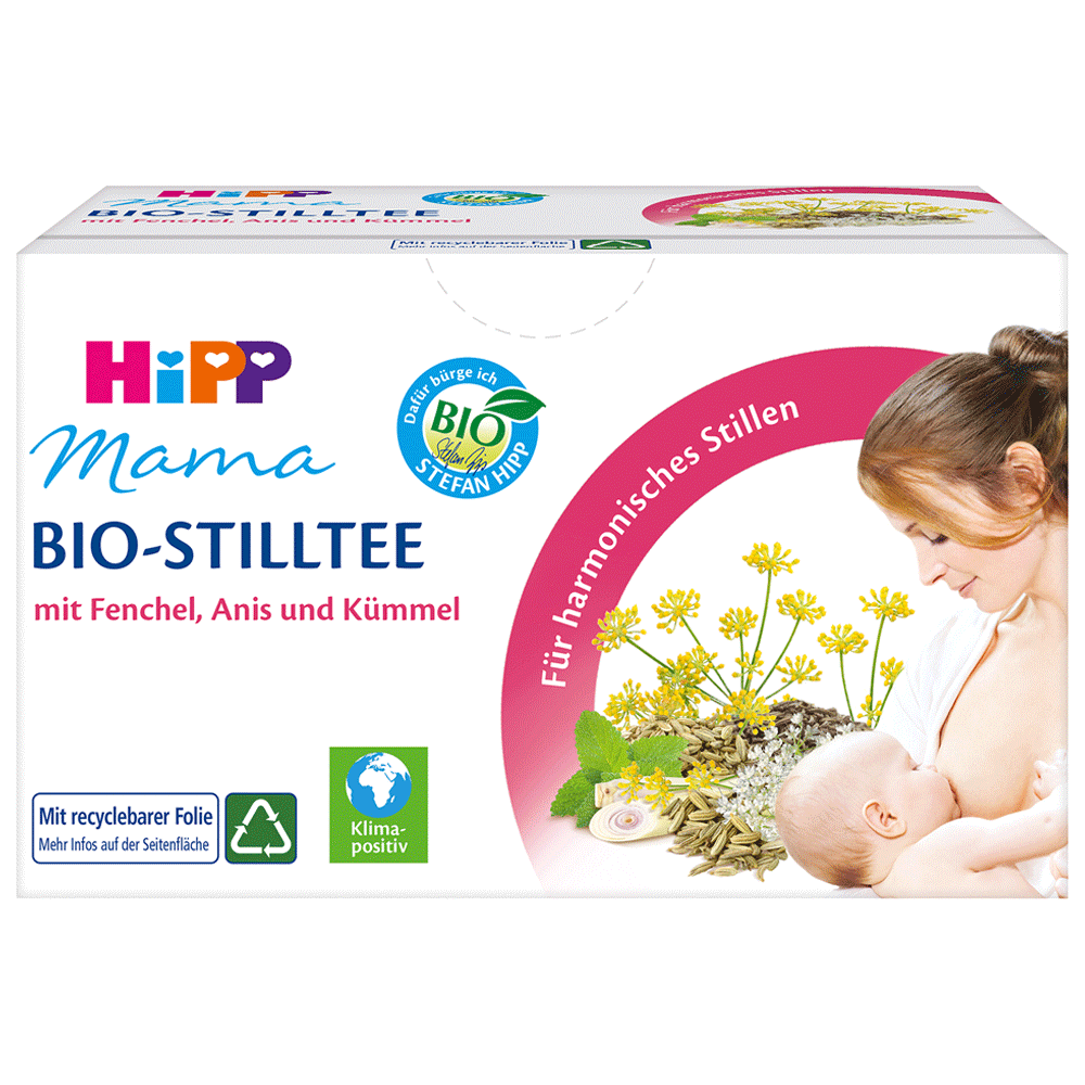 Bild: HiPP Mama Bio Stilltee mit Fenchel Anis und Kümmel