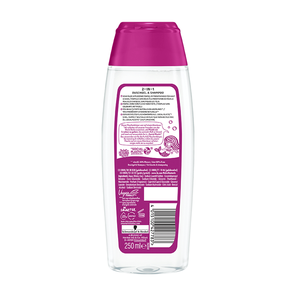 Bild: Fa Kids Mädchen Duschgel und Shampoo