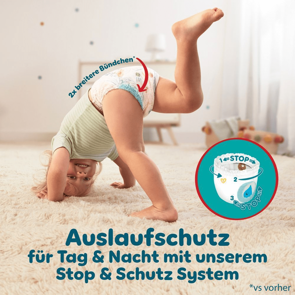 Bild: Pampers Baby-Dry Pants Größe 4, 9kg - 15kg