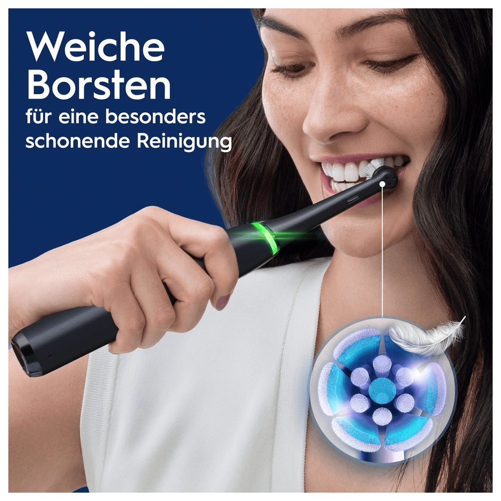 Bild: Oral-B iO 8 Elektrische Zahnbürste, Black Onyx