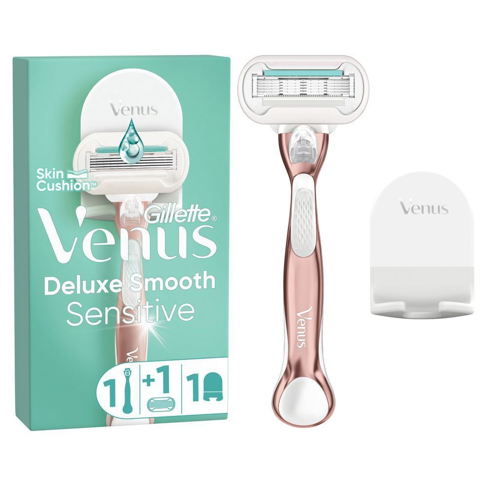 Bild: Gillette Deluxe Smooth Sensitive Roségold Rasierer