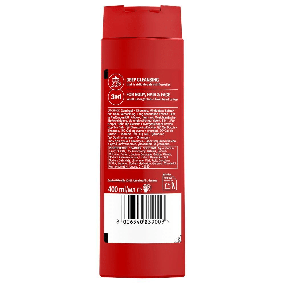 Bild: Old Spice Oasis 3-in-1-Duschgel